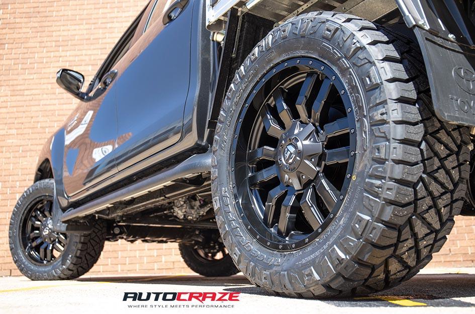 TOYOTA HILUX N80 4WD SLEDGE MATTE BLACK